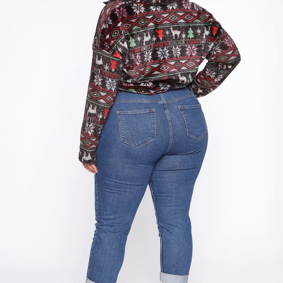 Fleece Jacket 3X black combo - Picture 3 of 3